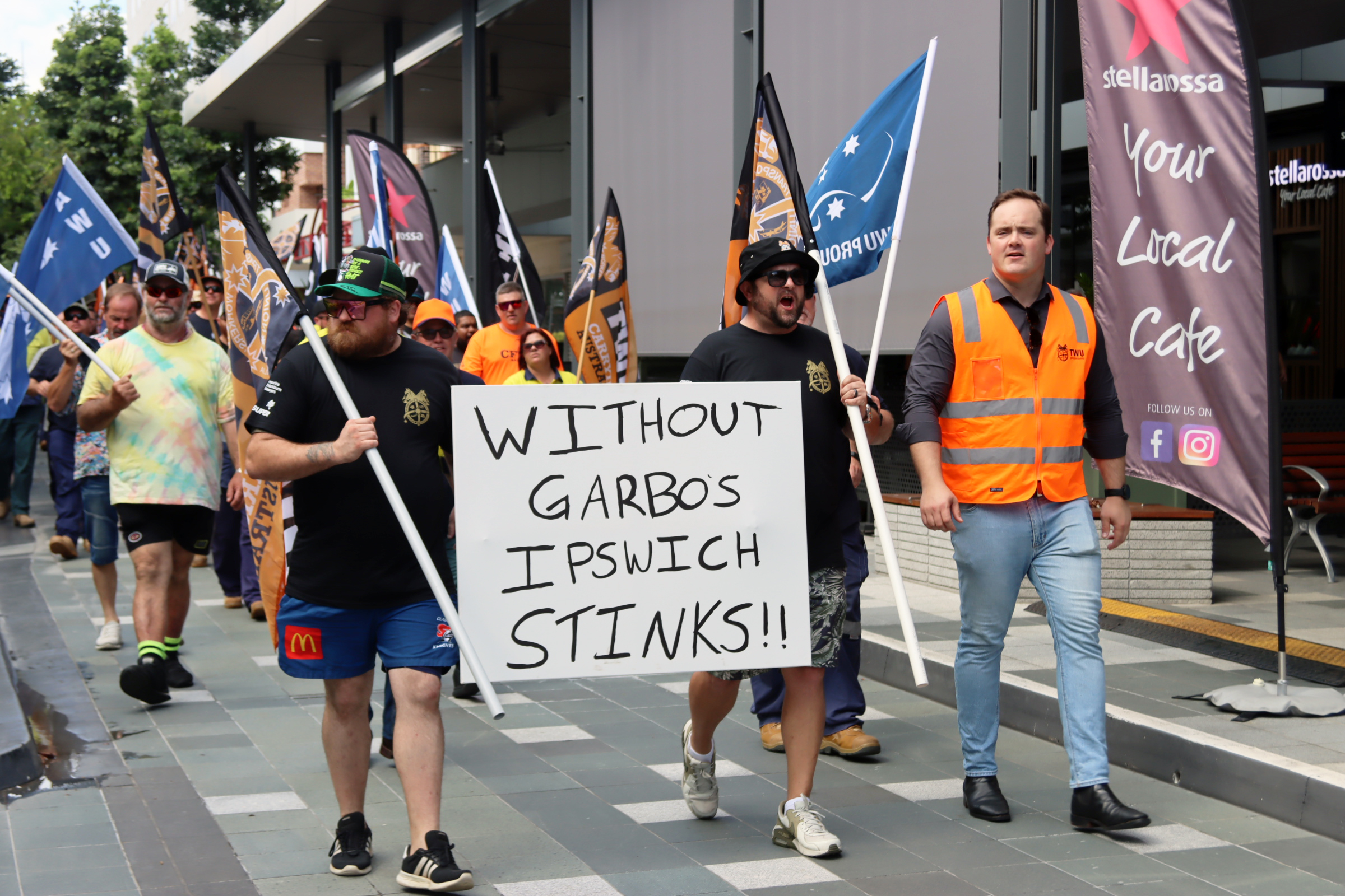 30,000 Bins Left Uncollected In Ipswich And Somerset As Garbos Strike ...